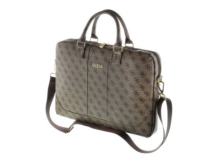 Guess 4G UpTown Computer Bag 15'' Brown