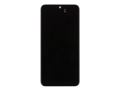 LCD display + Dotyk + Přední kryt Samsung S906B Galaxy S22+ Phantom Black (Service Pack)