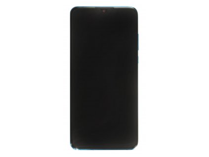 Huawei P30 Lite 2020 New Edition LCD Display + Dotyková Deska + Přední Kryt Blue (pro 48 MP foto) (Service Pack)