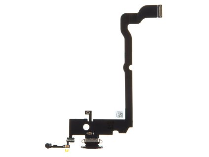 iPhone XS Max Flex Kabel vč. Dobíjecího Konektoru Black