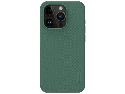 Nillkin Super Frosted PRO Zadní Kryt pro Apple iPhone 15 Pro Deep Green (Without Logo Cutout)