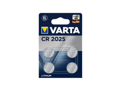 Varta CR 2025 Baterie 4ks