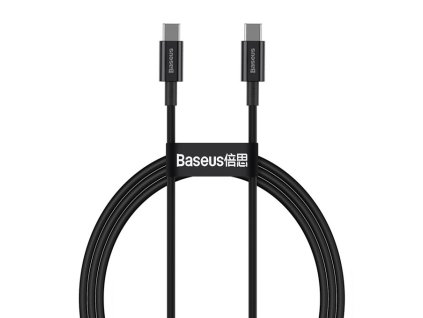 Baseus CATYS-C01 Superior Fast Charging Datový Kabel USB-C - USB-C 100W 2m Black