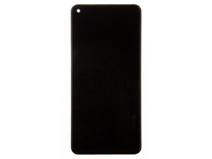 LCD Display + Dotyková Deska + Přední Kryt pro Xiaomi Redmi Note 9 Midnight Grey (Service Pack)