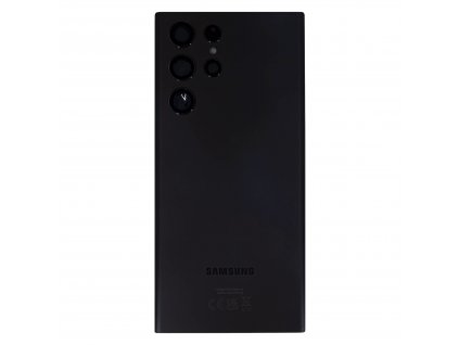 Samsung S908B Galaxy S22 Ultra Kryt Baterie Phantom Black (Service Pack)