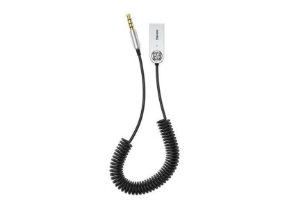 Baseus CABA01-01 Bluetooth 5.0 Adaptér do 3,5mm Jack Black