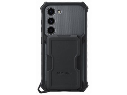 EF-RS911CBE Samsung Protective Standing Kryt pro Galaxy S23 Titan