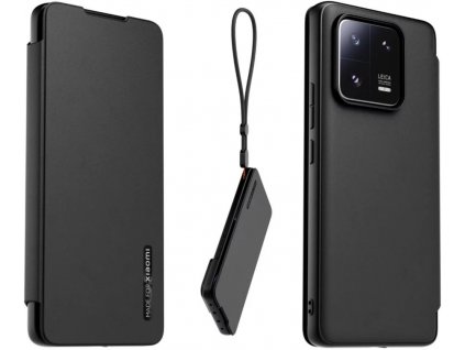 Made for Xiaomi Book Pouzdro s Poutkem pro Xiaomi 13 Pro Black