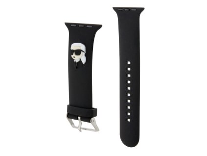 Karl Lagerfeld Karl Head NFT Řemínek pro Apple Watch 38/40 Black