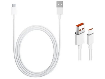 Xiaomi Original USB-C Datový Kabel 5A 1m White (Bulk)