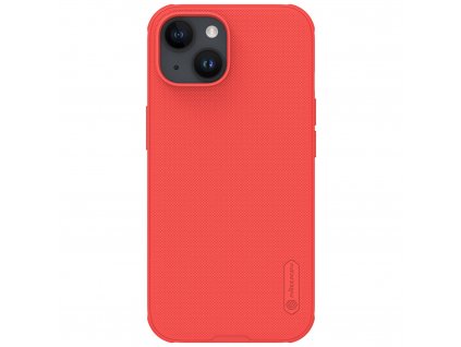Nillkin Super Frosted PRO Zadní Kryt pro Apple iPhone 15 Red (Without Logo Cutout)