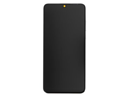 Huawei P30 Lite LCD Display + Dotyková Deska + Přední Kryt White (pro 48MP foto)