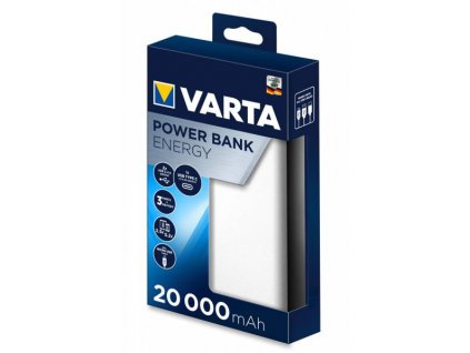 VARTA Powerbanka Energy 20000mAh White