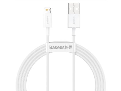 Baseus CALYS-B02 Superior Fast Charging Kabel Lightning 2.4A 1.5m White