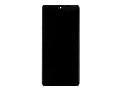 LCD Display + Dotyková Deska + Přední Kryt pro Xiaomi Redmi Note 12 Pro 5G Black (Service Pack)