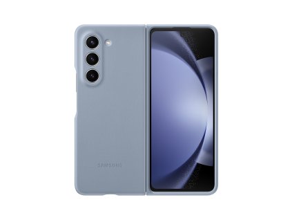 EF-VF946PLE Samsung Kožený Kryt pro Galaxy Z Fold 5 Icy Blue