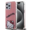 Hello Kitty IML Daydreaming Logo Zadní Kryt pro iPhone 15 Pro Max Pink