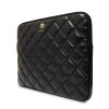 Guess PU Quilted 4G Metal Logo Computer Sleeve 13/14" Black
