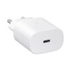 EP-TA800EWE Samsung USB-C 25W Cestovní nabíječka White (OOB Bulk)