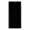 LCD display + Dotyk + Přední kryt Samsung S908B Galaxy S22 Ultra Phantom Black (Service Pack)