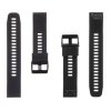 Tactical 426 Silikonový Řemínek pro Garmin Fenix 5/6/7 QuickFit 22mm Black
