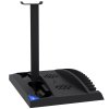 iPega P5013 Charger and Cooling Station pro PS5 a PS5 Controller Black (Pošk. Balení)