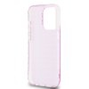 DKNY PC/TPU Repeat Pattern Zadní Kryt pro iPhone 15 Pro Pink