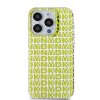 DKNY PC/TPU Repeat Pattern Zadní Kryt pro iPhone 15 Pro Yellow