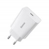 Baseus CCFS-SN02 Speed Mini Nabíječka USB-C 20W White (Pošk. Balení)