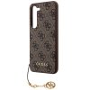 Guess 4G Charms Zadní Kryt pro Samsung Galaxy A55 Brown