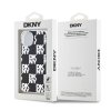 DKNY PC/TPU Checkered Pattern Zadní Kryt pro iPhone 14 Black