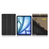 Tactical Book Tri Fold Pouzdro pro iPad Air 13 2024/Pro 12.9 2021 Black