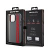 AMG Liquid Silicone Vertical Logo MagSafe Zadní Kryt pro iPhone 15 Pro Max Grey