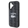 Lacoste Blend Monogram MagSafe Zadní Kryt pro iPhone 16 Black