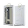 Guess IML Middle 4G Stripe Zadní Kryt pro iPhone 16 Black