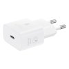 EP-T2510NWE Samsung USB-C 25W Cestovní Nabíječka White (Pošk. Balení)