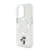 Karl Lagerfeld IML Karl and Choupette MagSafe Zadní Kryt pro iPhone 16 Pro Max Transparent