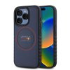 Red Bull PU Leahter Red Ring MagSafe Zadní Kryt pro iPhone 15 Pro Max Navy