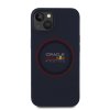 Red Bull Silicone Red Ring MagSafe Zadní Kryt pro iPhone 13 Navy
