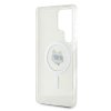 Karl Lagerfeld IML Choupette Head MagSafe Zadní Kryt pro Samsung Galaxy S25 Ultra Transparent