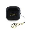Guess Classic Logo Charm TWS Bezdrátová Sluchátka Black