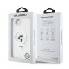 Karl Lagerfeld Ringstand Karl and Choupette MagSafe Zadní Kryt pro iPhone 16e White
