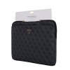 Guess PU 4G Triangle Logo Obal pro Notebook 14" Black