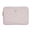 Guess PU 4G Triangle Logo Obal pro Notebook 14" Pink