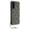 Guess 4G Charm Zadní Kryt pro Samsung Galaxy A56 Brown