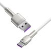 Baseus Cafule Metal Series Datový Kabel USB-USB-C 66W 2m White