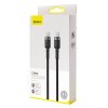 Baseus Cafule Flash Charging Datový Kabel USB-C - USB-C 100W 2m Gray/Black