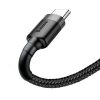 Baseus Cafule Series Datový Kabel USB-A - USB-C 2A 3m Gray/Black