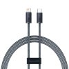 Baseus Dynamic Series Fast Charging Datový Kabel USB-C - Lighting 20W 1m Slate Gray