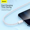 Baseus Dynamic Series Fast Charging Datový Kabel USB-A - Lighting 2.4A 1m White